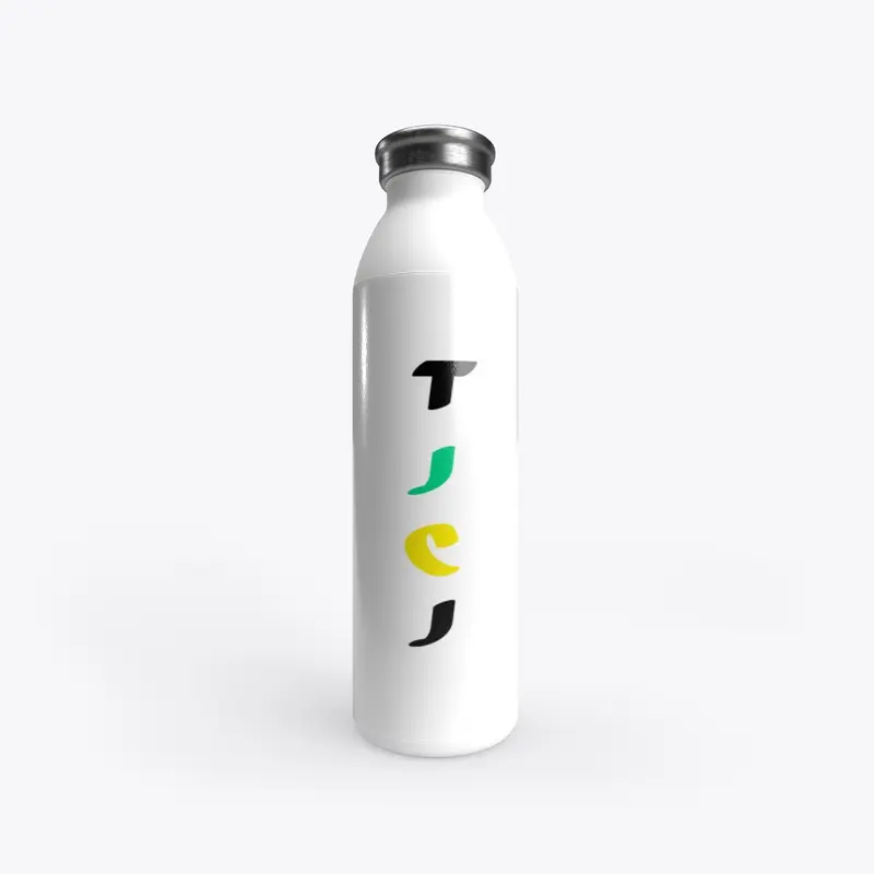 TJCJ Water Bottle- White 